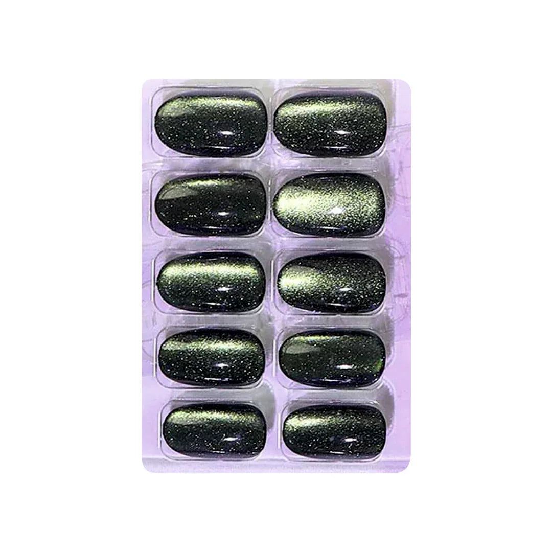 Cat Eye Effect Nails Oval(SPN747-SPN752) - Shills Professional