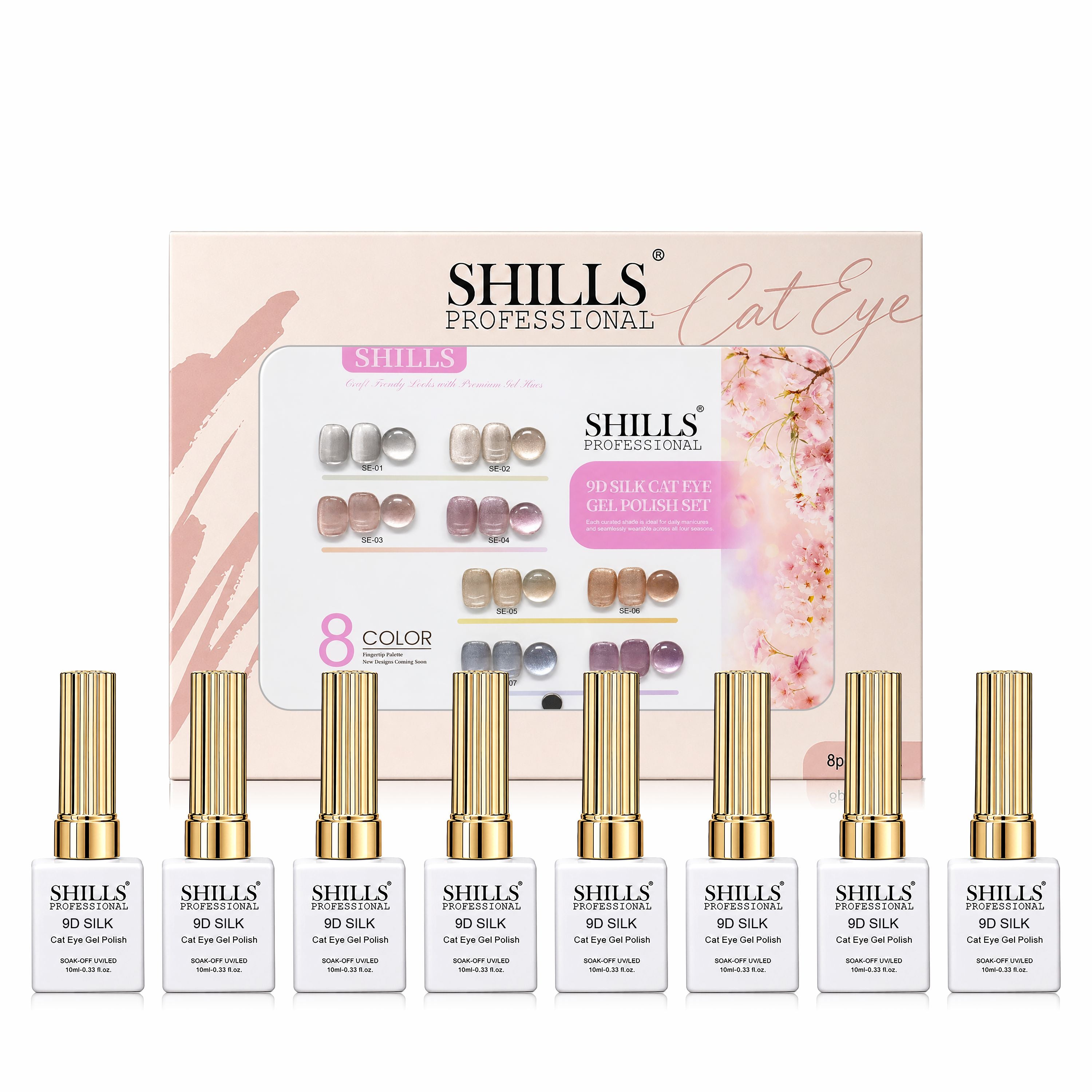 9D Silk Cat Eye Gel Polish Set