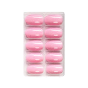 Glossy Solid Color Nails Oval(SPN527-SPN552) - Shills Professional