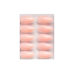 Glossy Solid Color Nails Sharp Almond(SPN631-SPN656) - Shills Professional