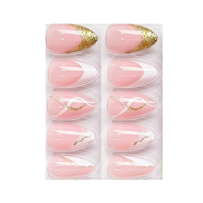 Nail Art Nails Short Almond(SPN687-SPN690) - Shills Professional