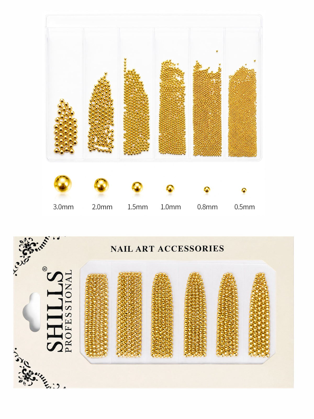 Nail Art Beads SNB-206 MLT