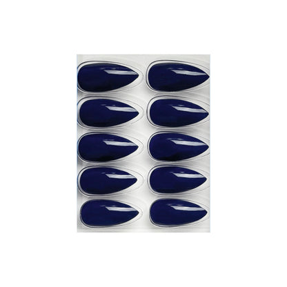 Glossy Solid Color Nails Sharp Almond(SPN605-SPN630) - Shills Professional
