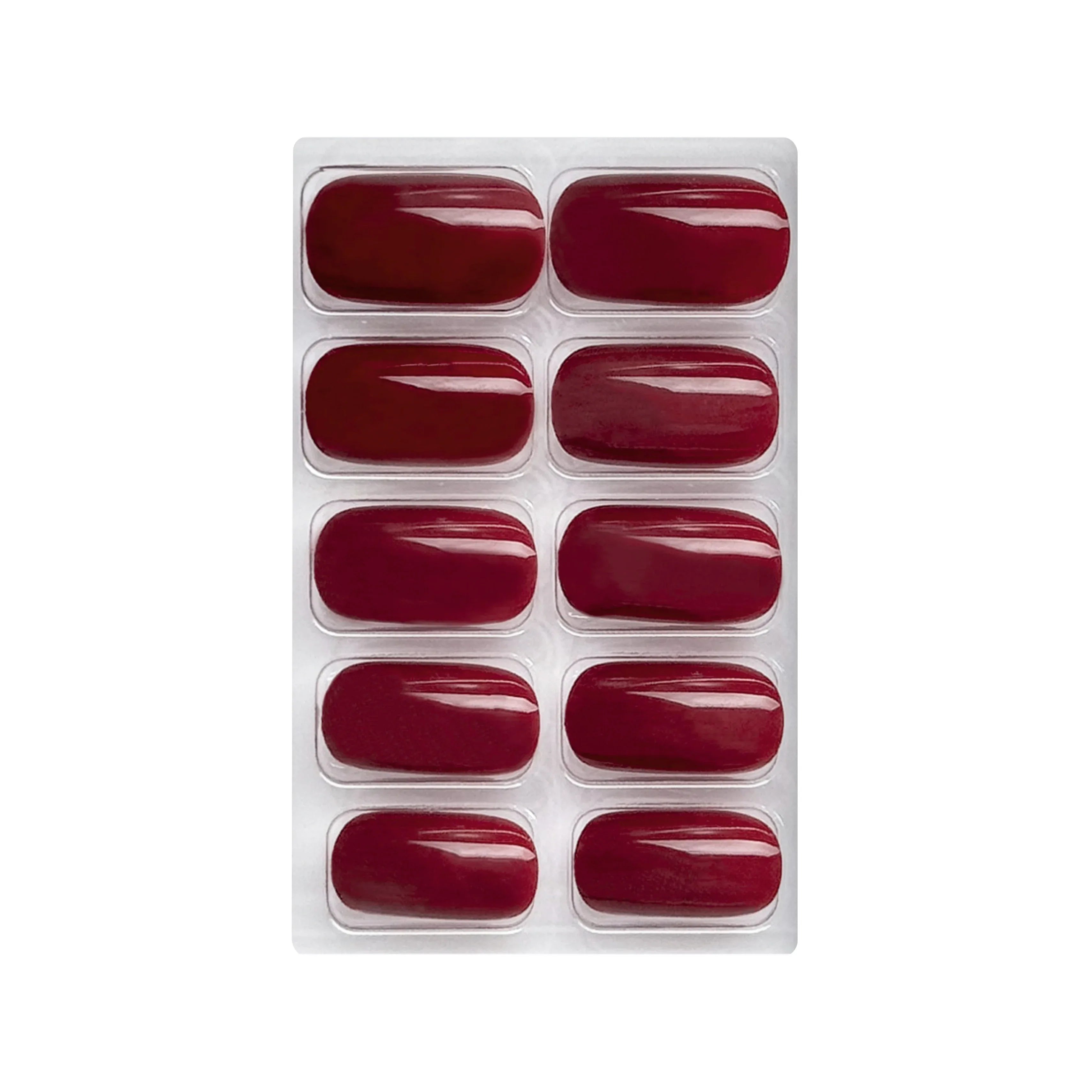 Glossy Solid Color Nails Square(SPN553-SPN578) - Shills Professional