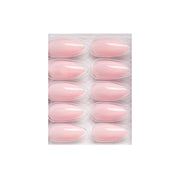 Glossy Solid Color Nails Sharp Almond(SPN631-SPN656) - Shills Professional