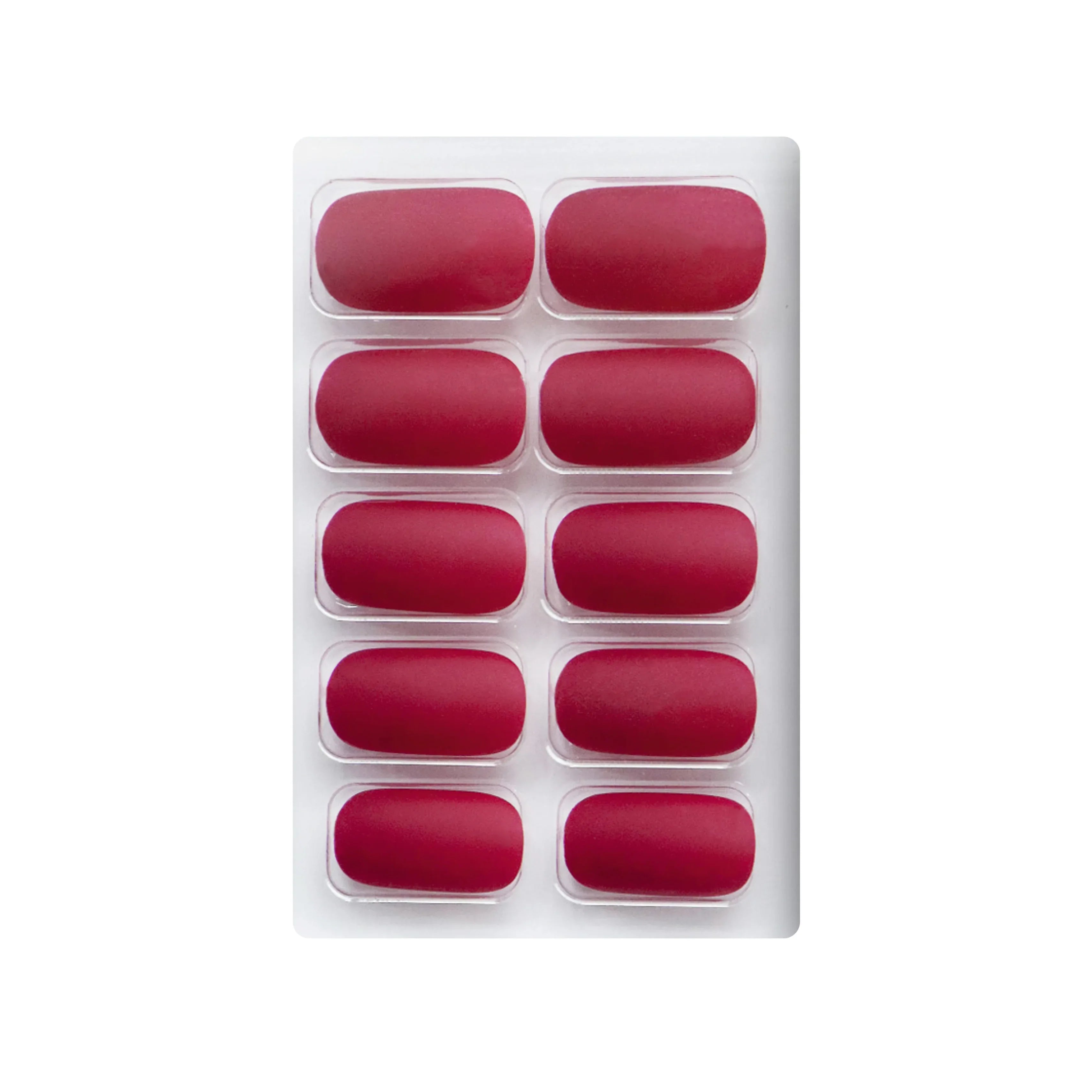 Matte Solid Color Nails Square(SPN667-SPN676) - Shills Professional