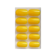 Glossy Solid Color Nails Square(SPN579-SPN604) - Shills Professional