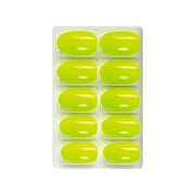 Glossy Solid Color Nails Oval(SPN527-SPN552) - Shills Professional