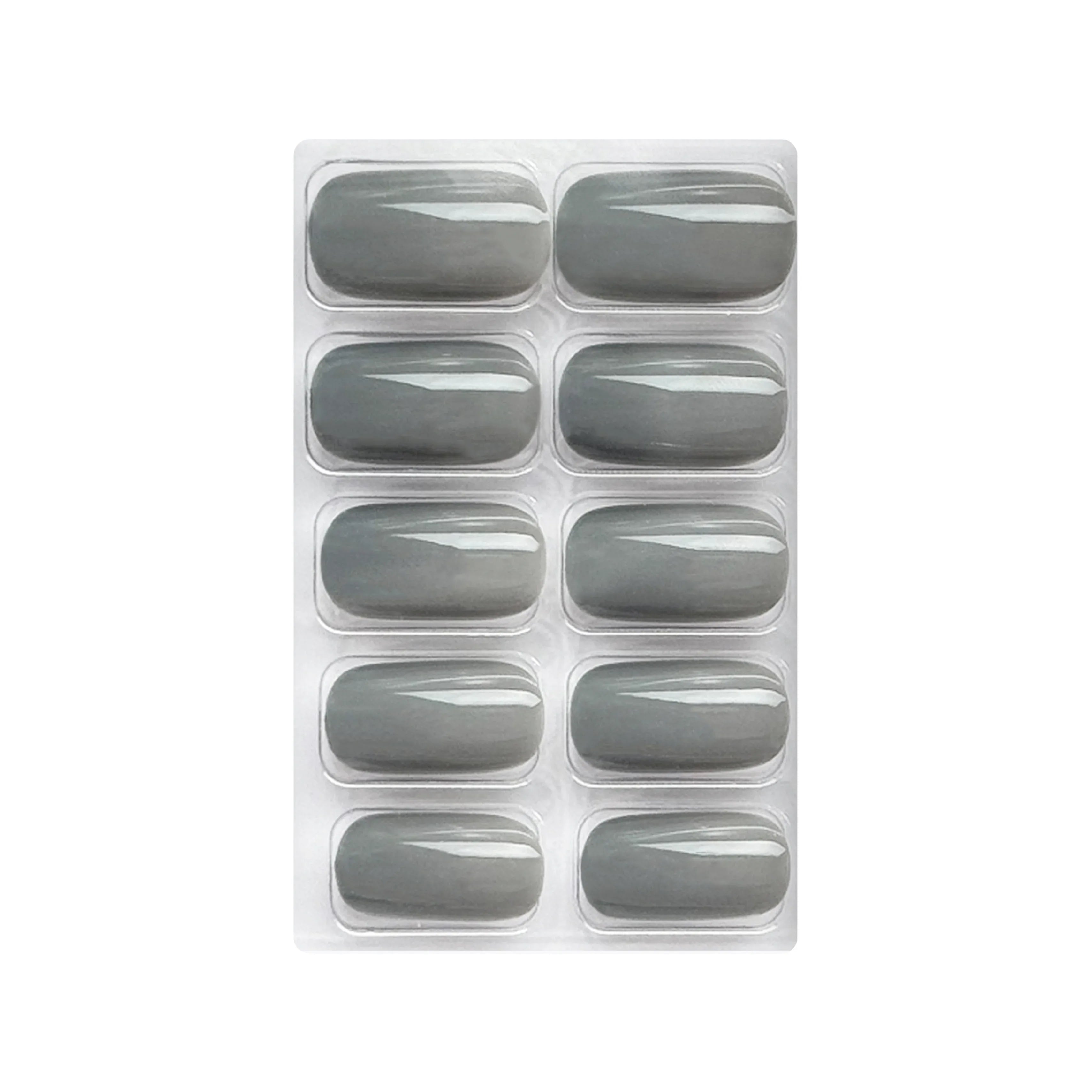 Glossy Solid Color Nails Square(SPN553-SPN578) - Shills Professional