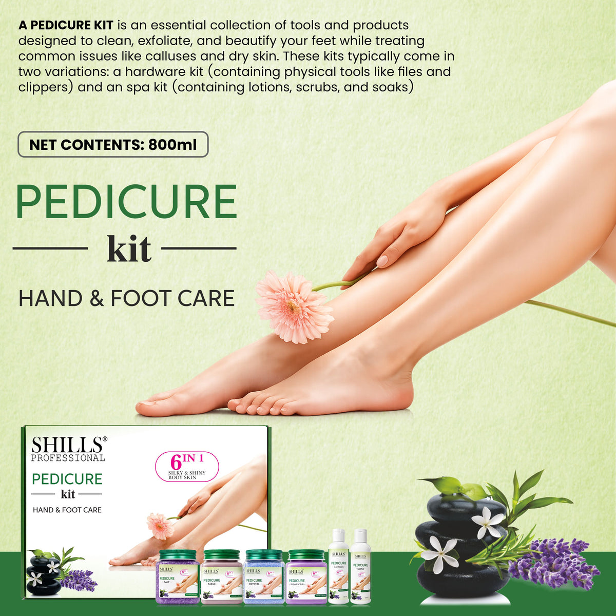 Pedicure Kit WHT