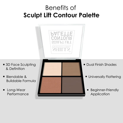 Sculpt Lift Contour Palette - Shills Professional