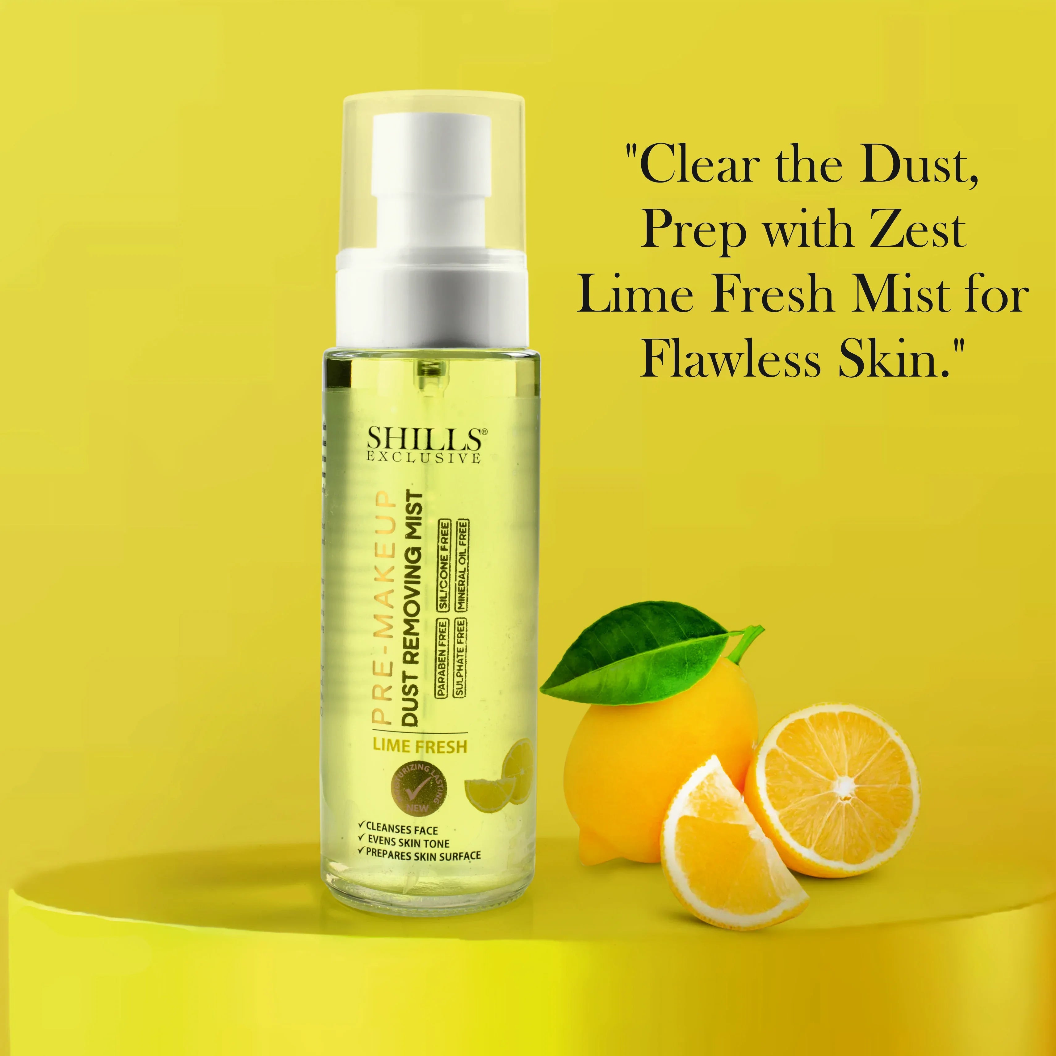 Dust Removing Mist Lime Fresh - Shills Professional