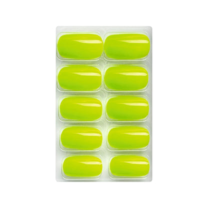 Glossy Solid Color Nails Square(SPN579-SPN604) - Shills Professional