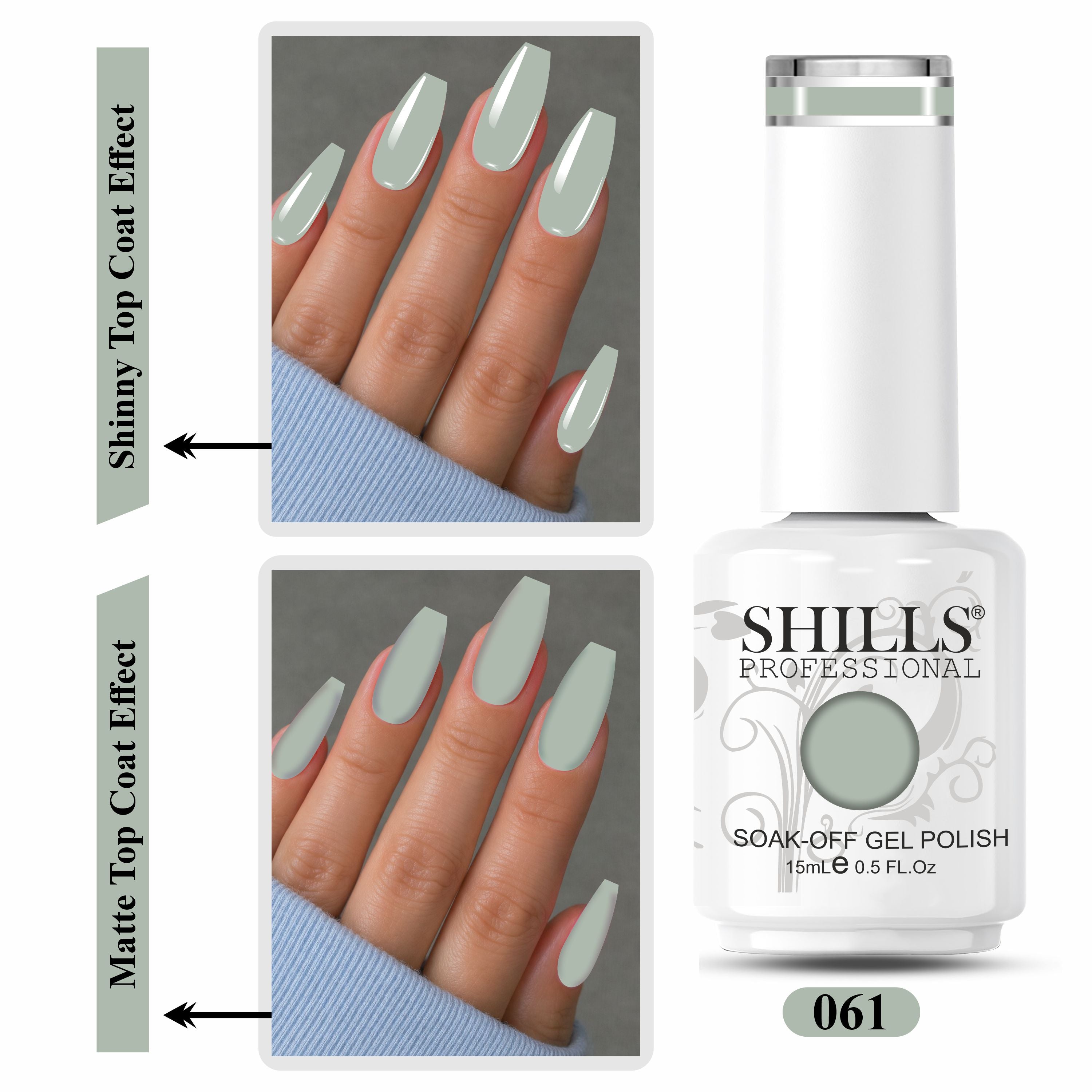 SHILLS PROFESSIONAL UV/LED Gel Nail Polish 15ml