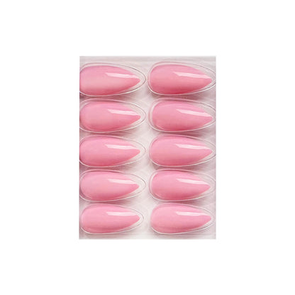 Glossy Solid Color Nails Sharp Almond(SPN631-SPN656) - Shills Professional
