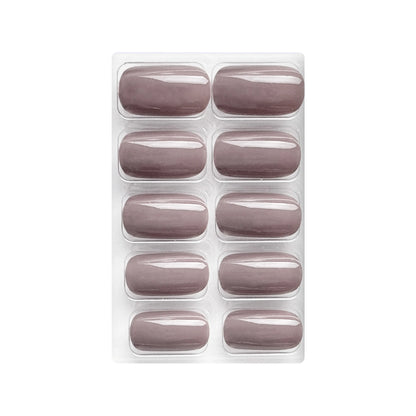Glossy Solid Color Nails Square(SPN579-SPN604) - Shills Professional
