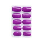 Glossy Solid Color Nails Square(SPN579-SPN604) - Shills Professional