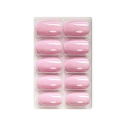 Glossy Solid Color Nails Oval(SPN527-SPN552) - Shills Professional