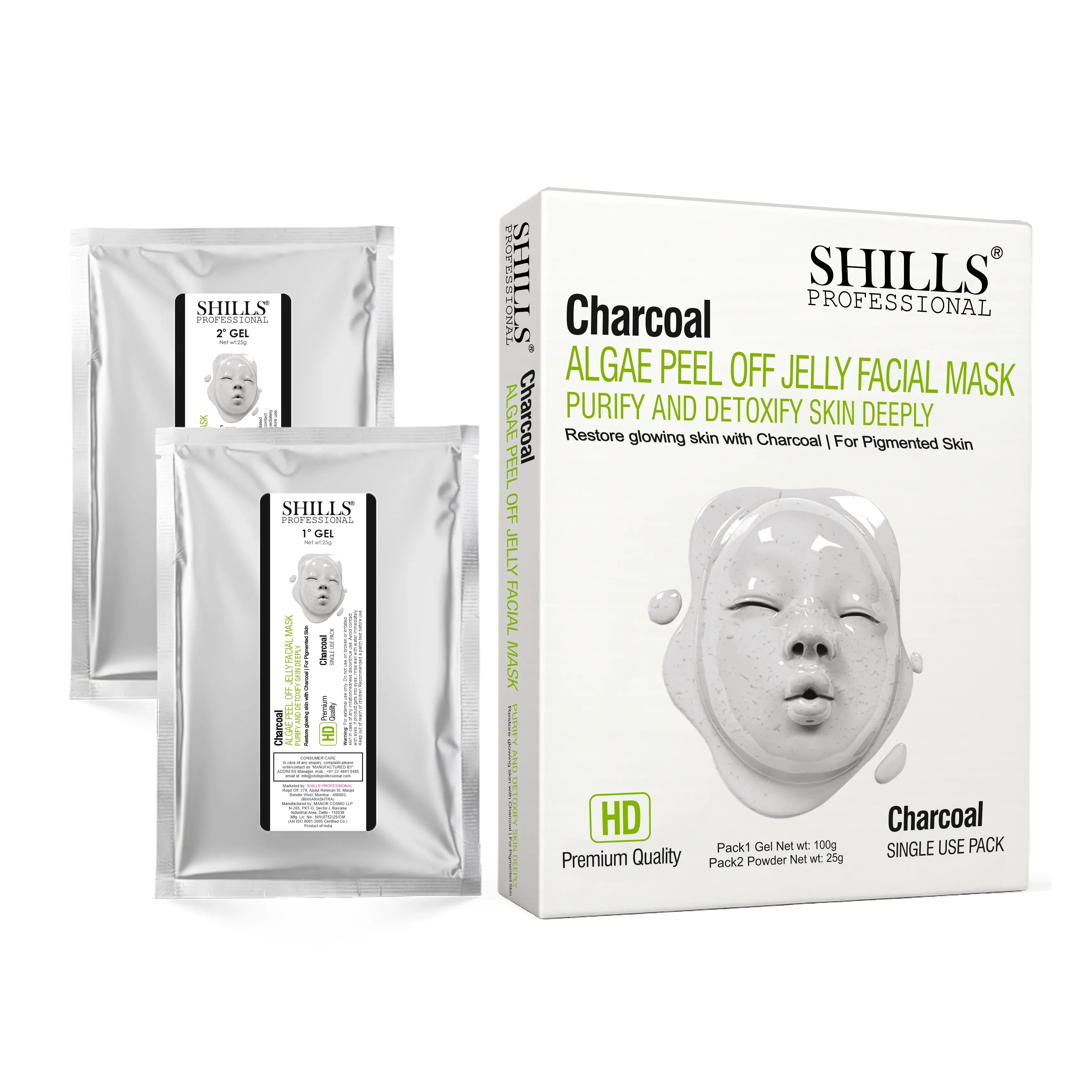 Algae Peel Off Jelly Facial Mask - Shills Professional