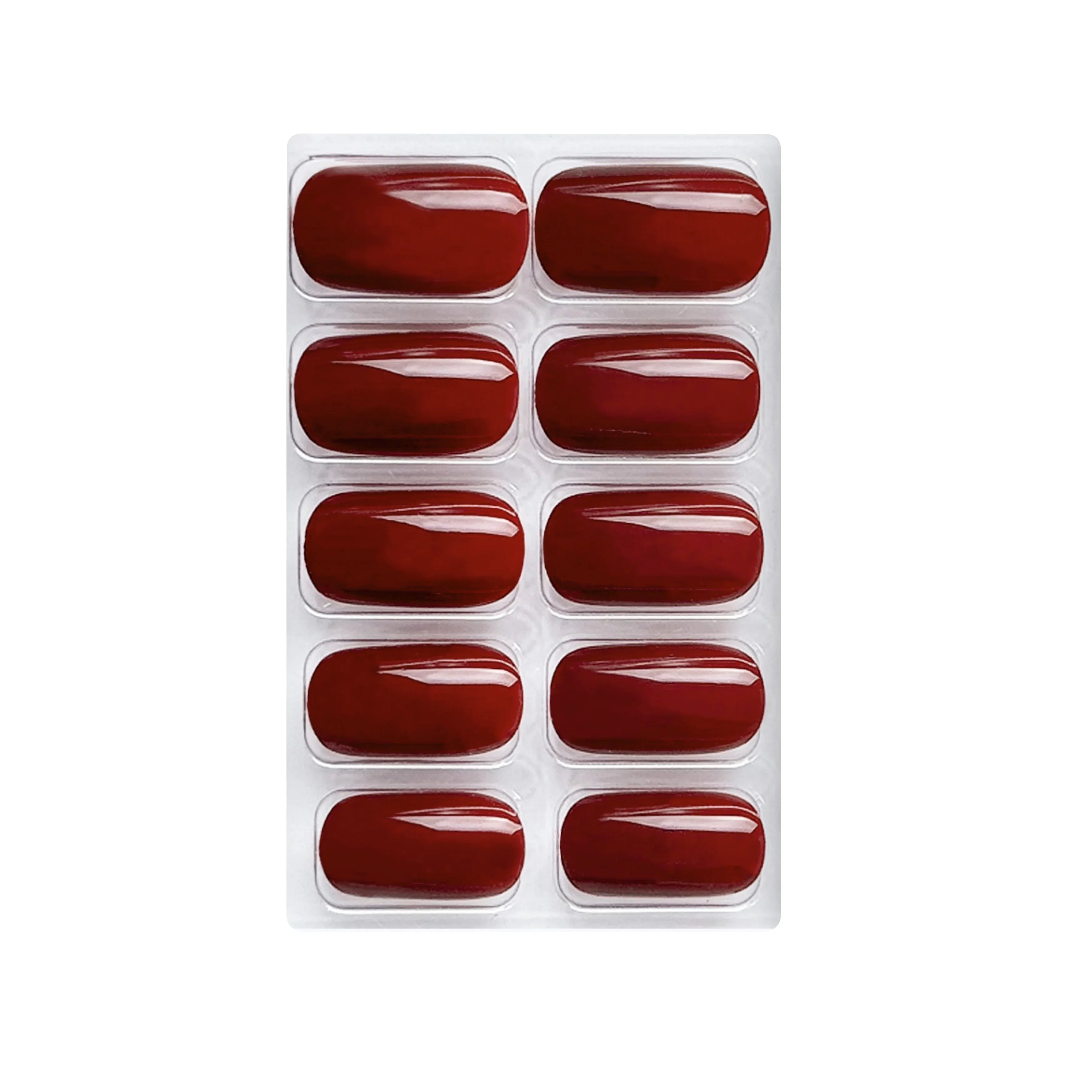 Glossy Solid Color Nails Square(SPN553-SPN578) - Shills Professional