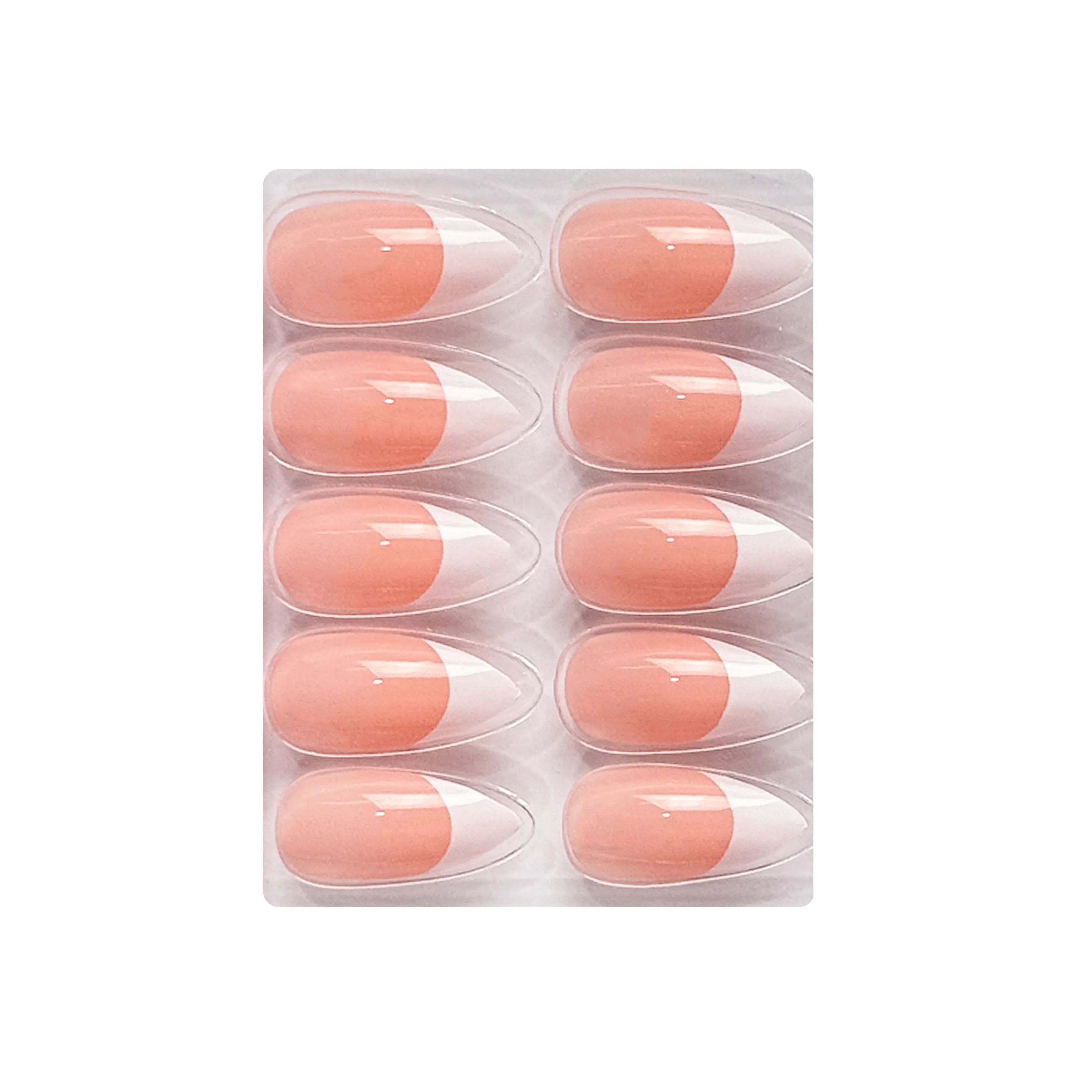 French Nails Sharp Almond (SPN734-SPN746) - Shills Professional