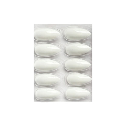 Glossy Solid Color Nails Sharp Almond(SPN605-SPN630) - Shills Professional