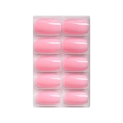 Glossy Solid Color Nails Square(SPN579-SPN604) - Shills Professional