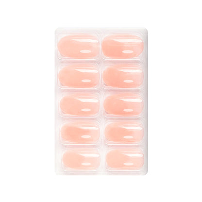 Glossy Solid Color Nails Oval(SPN527-SPN552) - Shills Professional