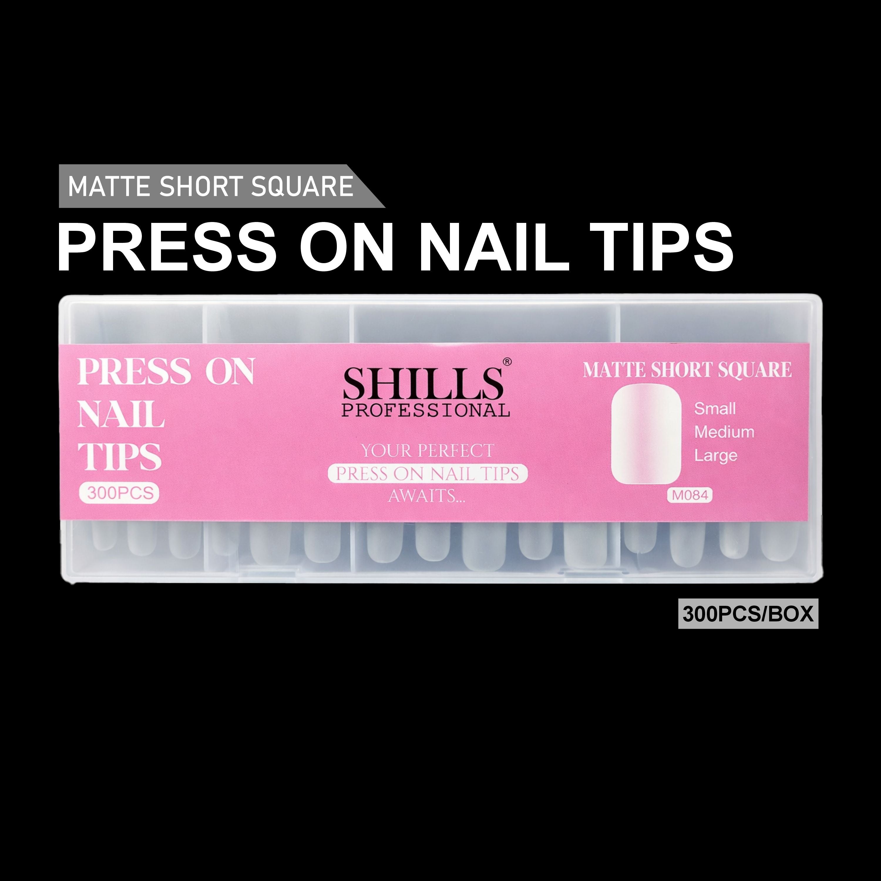 Press On Nail Tips – Matte Short Square