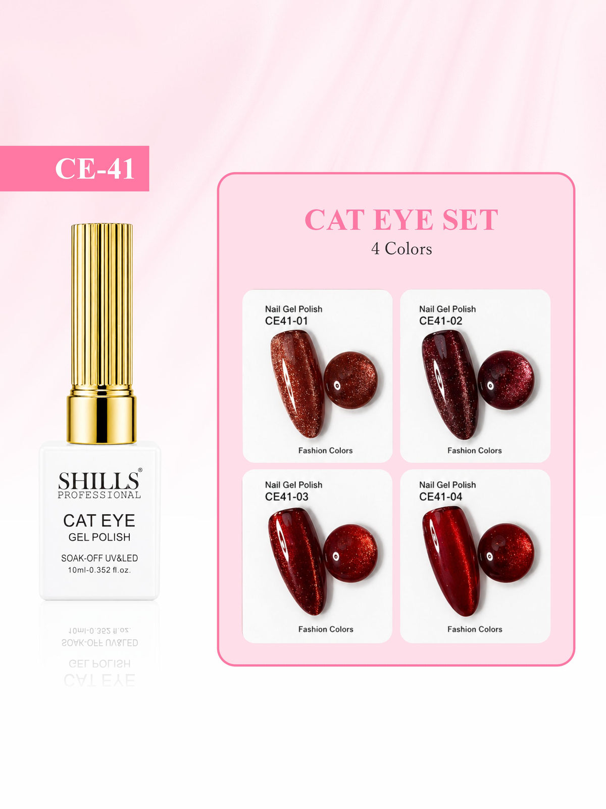 4PC CAT EYE KIT CE41 MLT