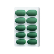 Matte Solid Color Nails Oval(SPN657-SPN666) - Shills Professional