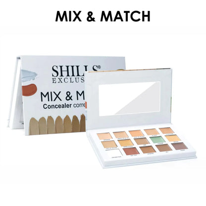 Mix & Match Concealer Corrector Palette - Shills Professional