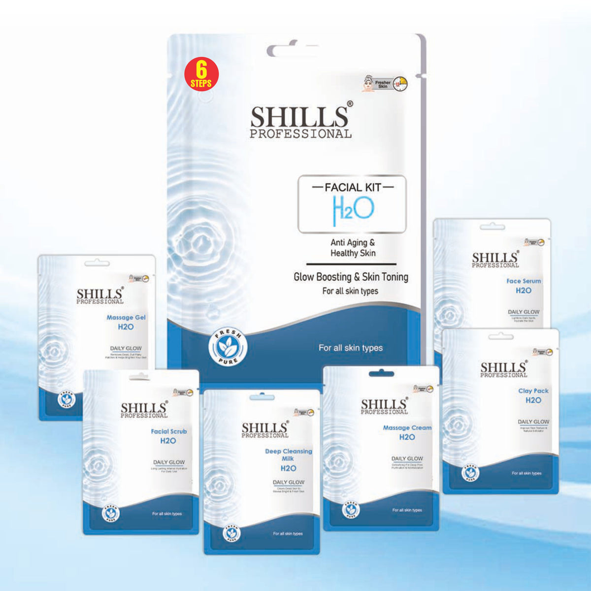 H2O Facial Kit H2O 800G BLU