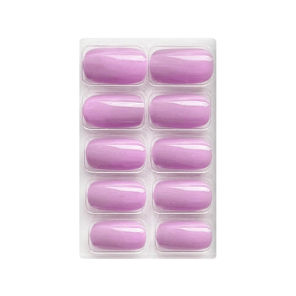 Glossy Solid Color Nails Square(SPN579-SPN604) - Shills Professional