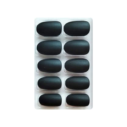 Matte Solid Color Nails Oval(SPN657-SPN666) - Shills Professional