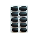 Matte Solid Color Nails Oval(SPN657-SPN666) - Shills Professional