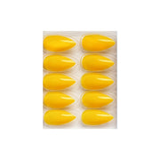 Glossy Solid Color Nails Sharp Almond(SPN631-SPN656) - Shills Professional