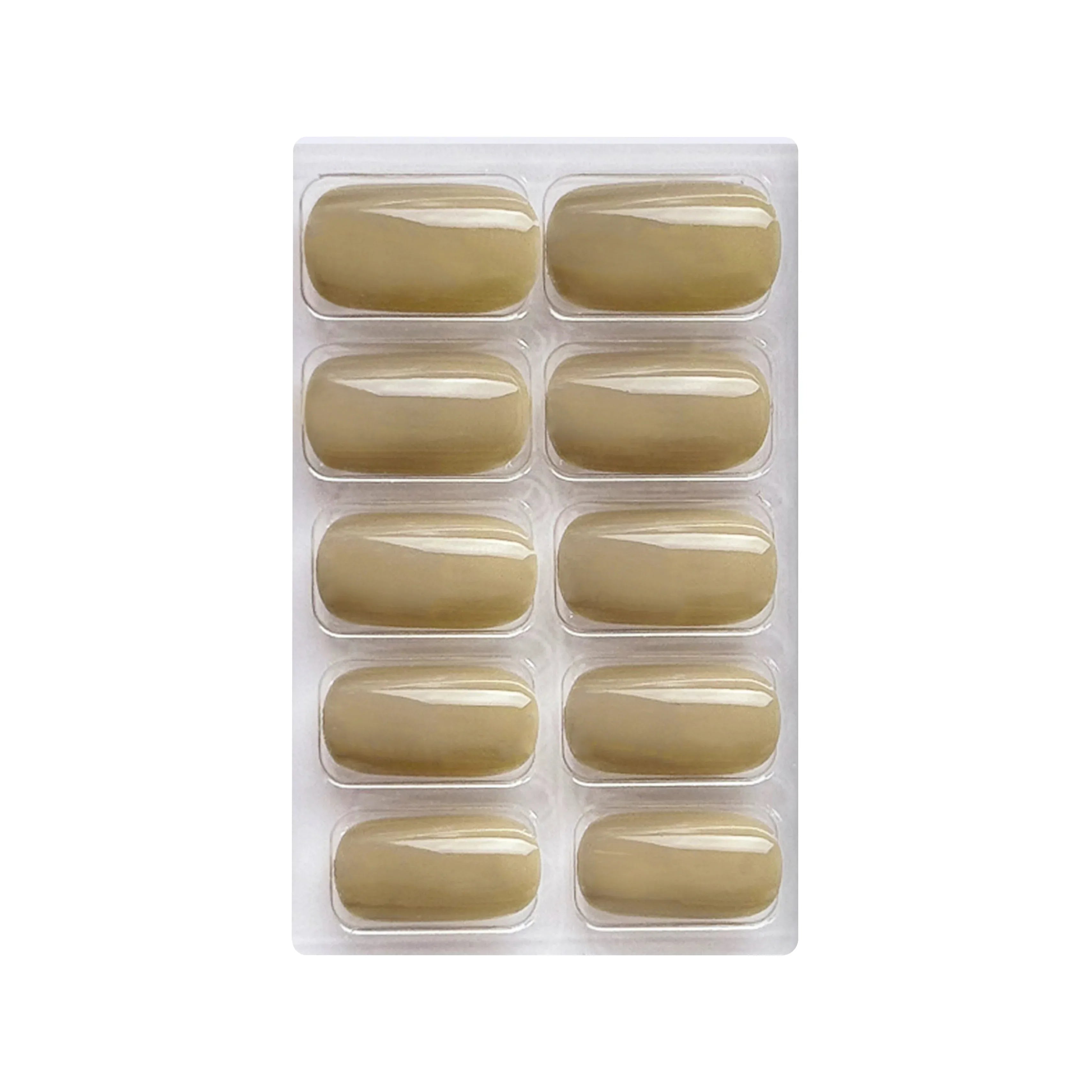 Glossy Solid Color Nails Square(SPN579-SPN604) - Shills Professional