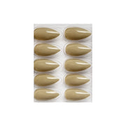Glossy Solid Color Nails Sharp Almond(SPN631-SPN656) - Shills Professional