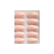 Glossy Solid Color Nails Sharp Almond(SPN631-SPN656) - Shills Professional