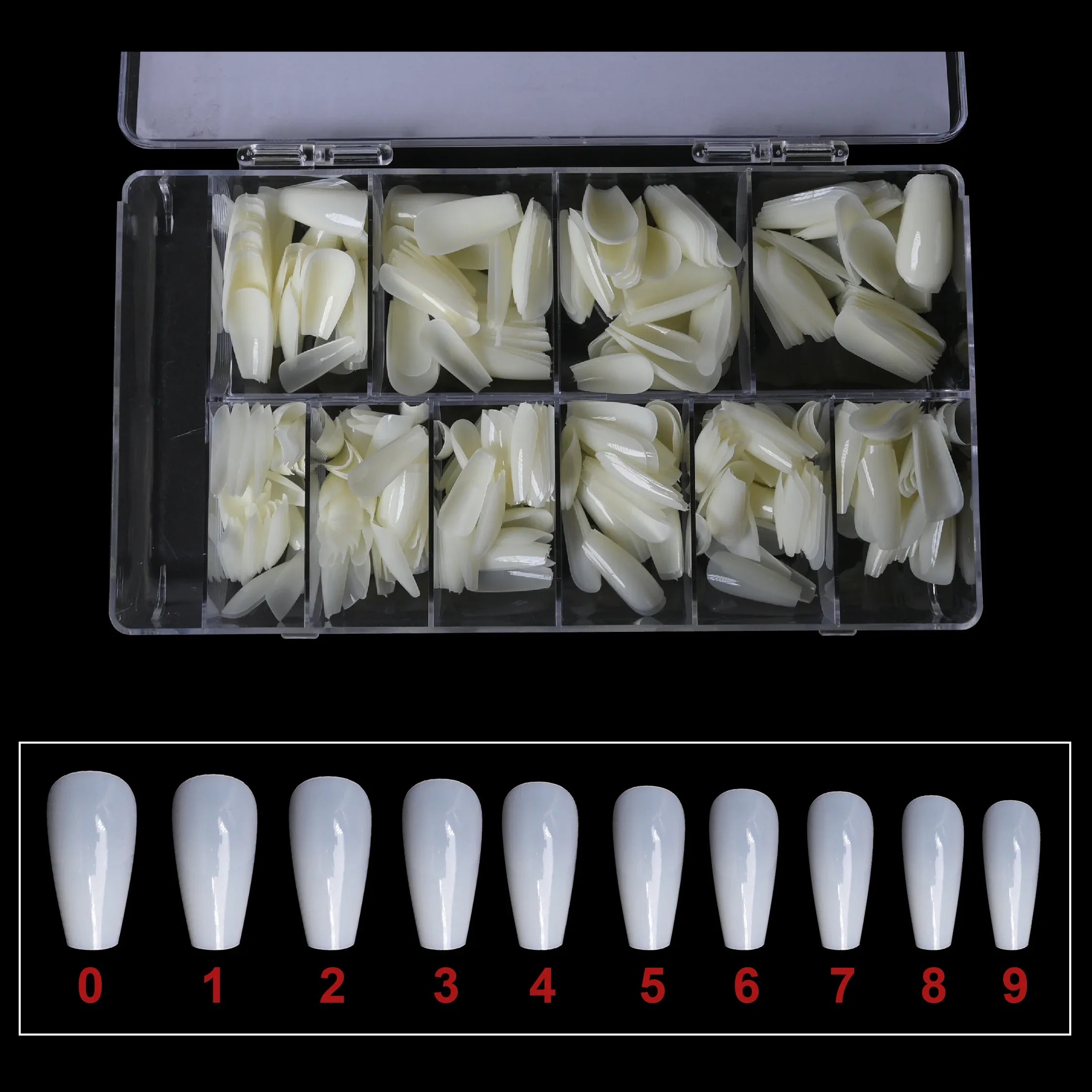 Soft Gel Matte T-Shape Tips-PT19-NATURAL - Shills Professional