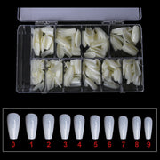 Soft Gel Matte T-Shape Tips-PT19-NATURAL