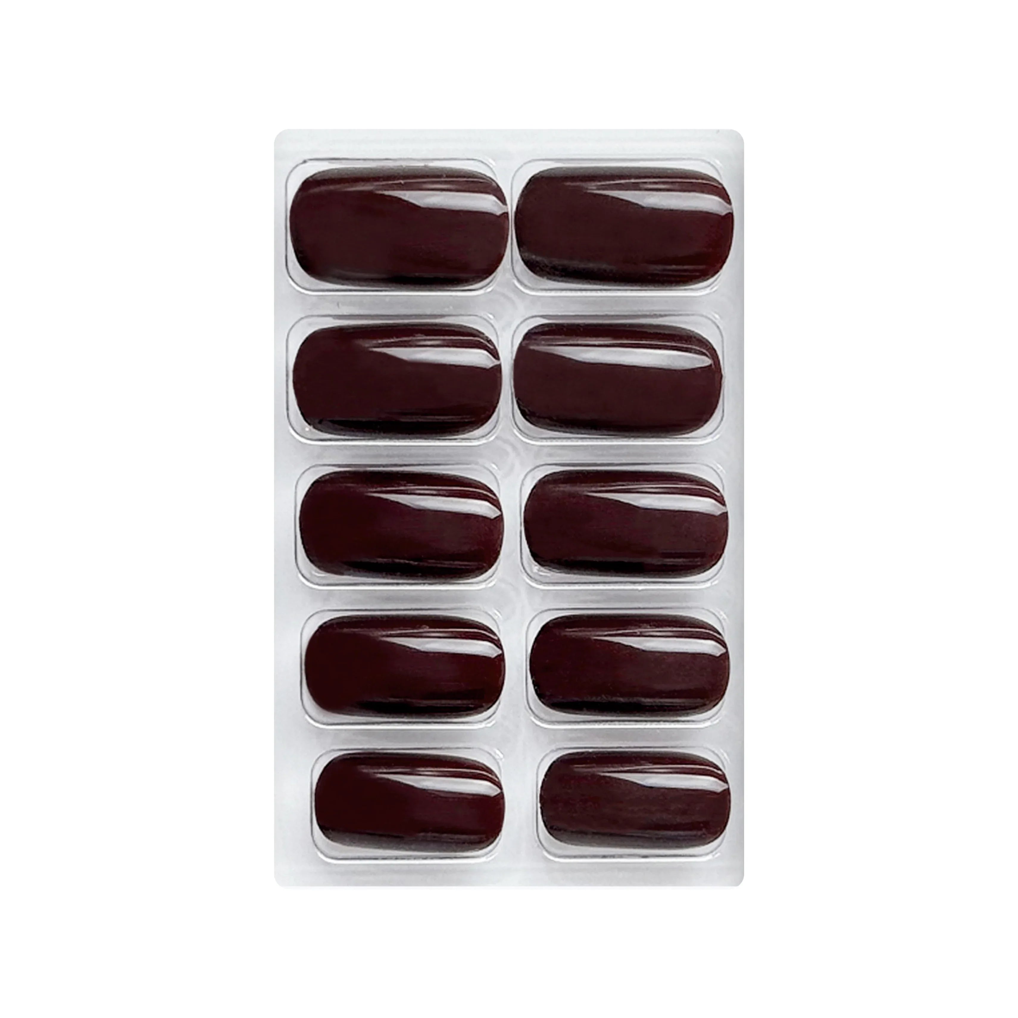 Glossy Solid Color Nails Square(SPN553-SPN578) - Shills Professional