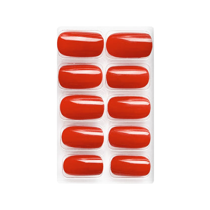 Glossy Solid Color Nails Square(SPN579-SPN604) - Shills Professional