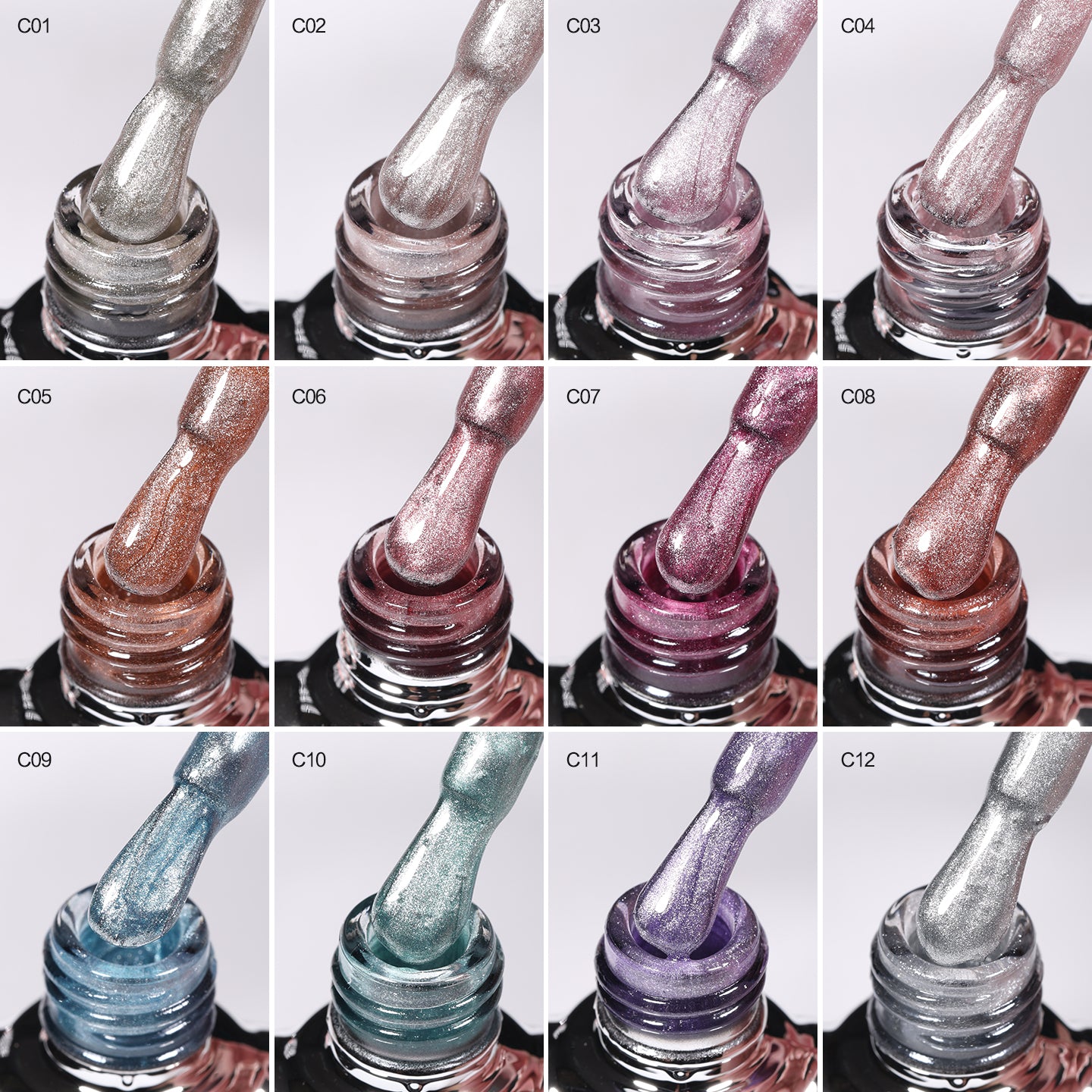 CRYSTAL MOONLIGHT CAT EYE GEL POLISH SET