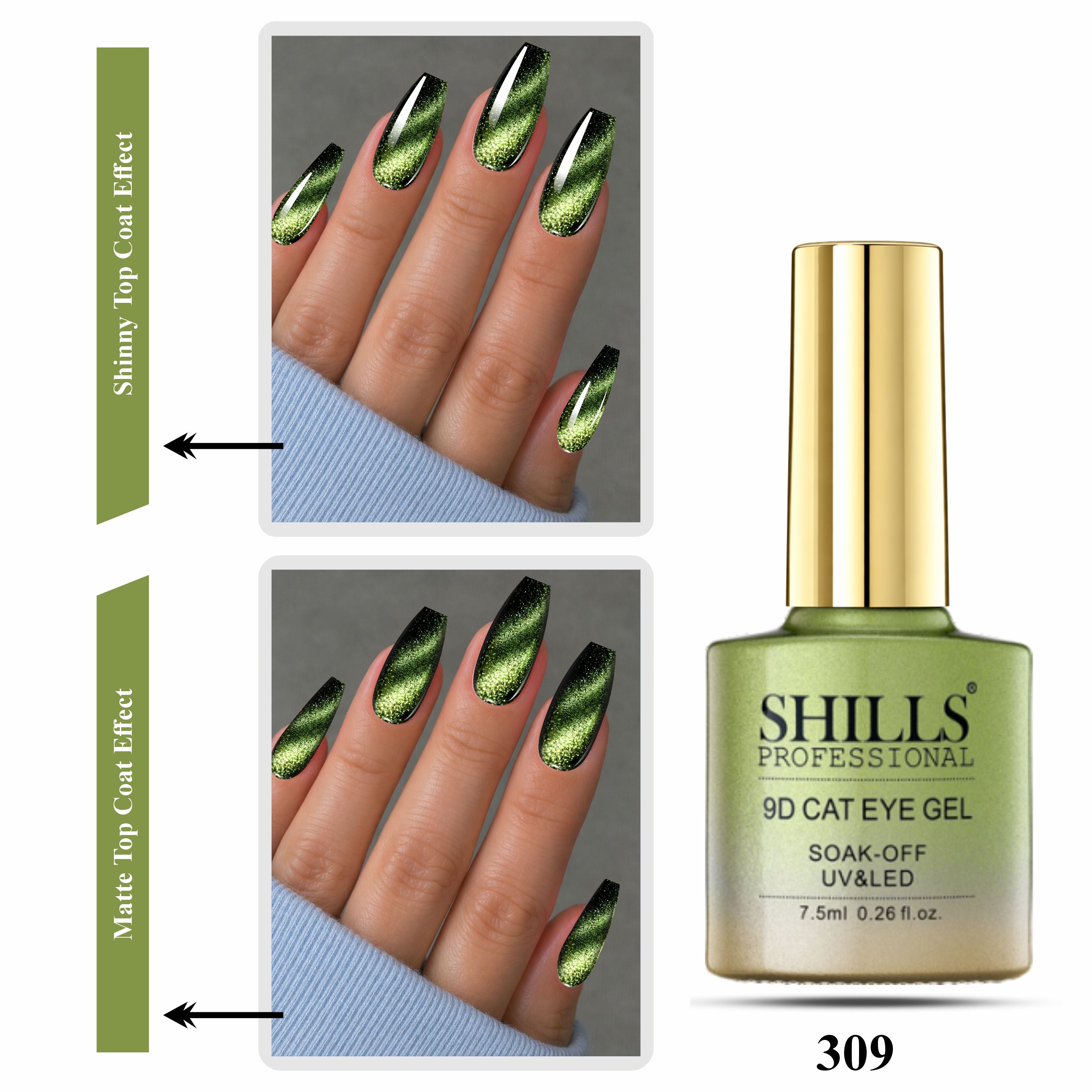 9D Cat Eye Gel Polish