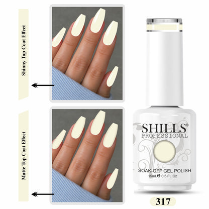 SHILLS PROFESSIONAL UV/LED Pastel Gel Polish 15ml