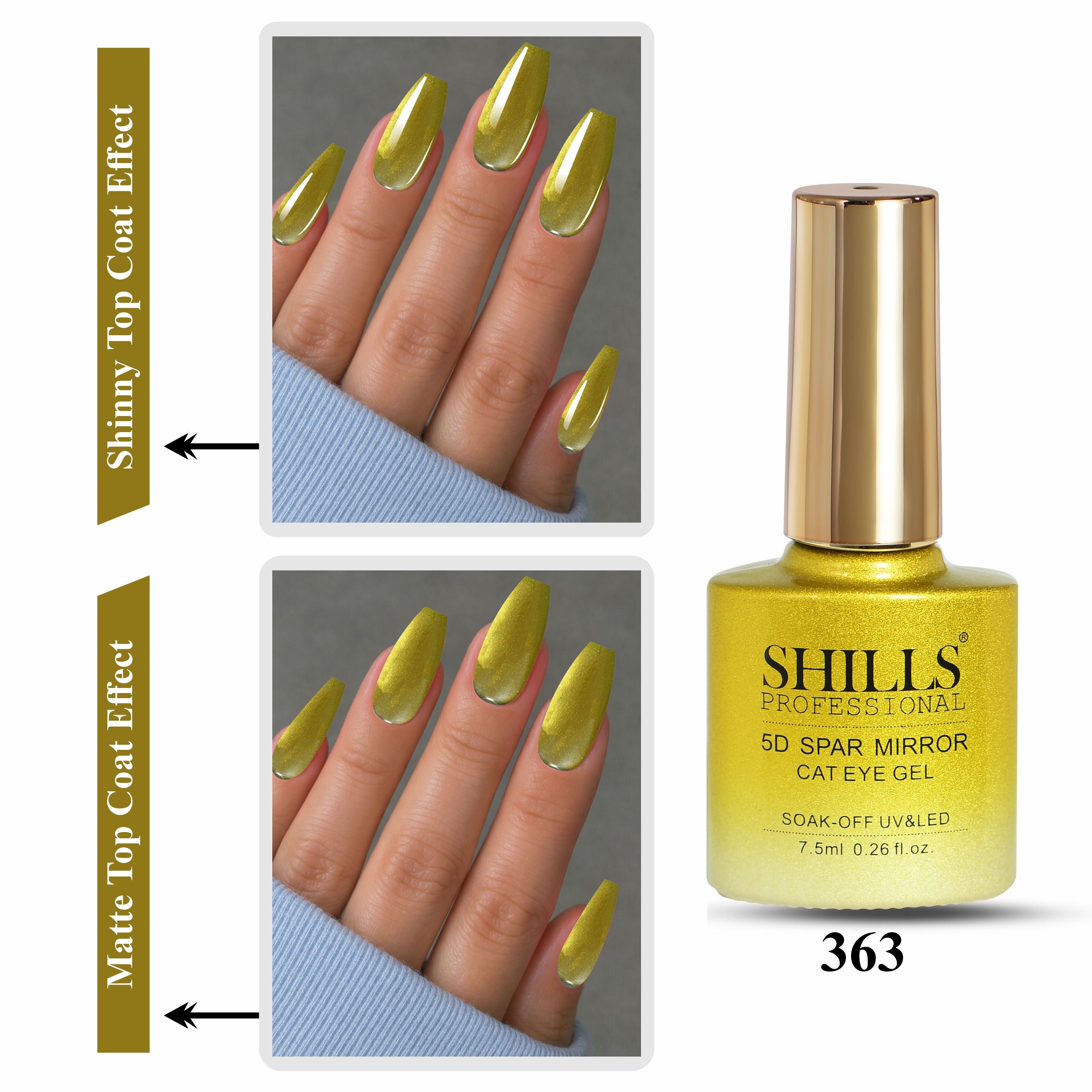 5D Spar Mirror CAT EYE GEL POLISH 7.5ml