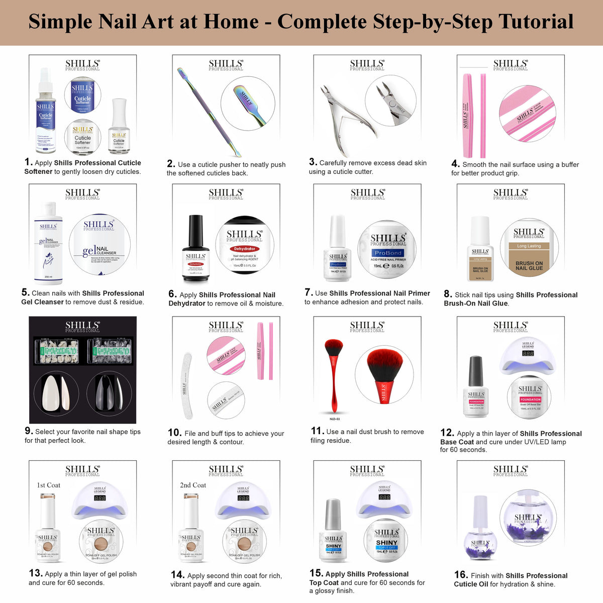 SHILLS PROFESSIONAL UV/LED Jelly Gel Polish 15ml