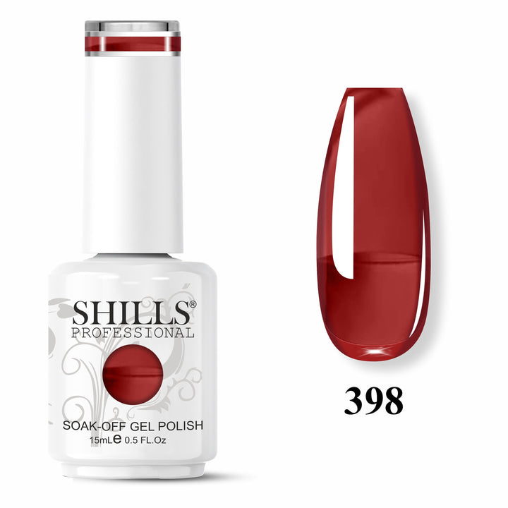 SHILLS PROFESSIONAL UV/LED Red Wine Gel Polish 15ml